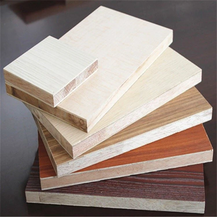 Melamine faced blockboard